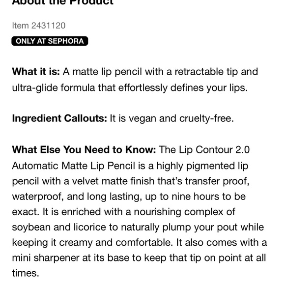 HUDA BEAUTY | “Honey Beige” | Lip Contour 2.0 (Brand New!) ✨ - Picture 10 of 12